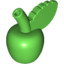 Apple With Leaf