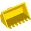 Shovel 4X6X2 1/3 Fric/Fork