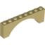 Brick W. Bow 1X8X2