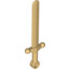 Battle Sword Metall. Gold
