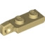 Plate 1X2 W/Stub Vertical/End