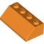 Roof Tile 2X4/45