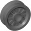 Wheel Hub W. Spokes 17