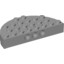 Brick 4X8 1/2 Circle
