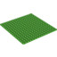 Base Plate 16X16 Bright Green