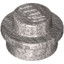 Round Plate 1X1, Chr. Lacq.