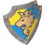 Shield Dec Lion (Gold)