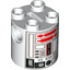 Round Brick 2X2X2 Red""