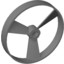 Rotor W/Ring  39, 3-Leaved