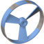 Rotor W/Ring  39, 3-Leaved