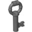 Antique Key (2 Pcs)