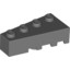 Left Brick 2X4 W/Angle