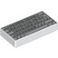 Flat Tile 1X2, Keyboard