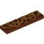Flat Tile 1X4 Rune Stone""