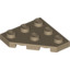 Corner Plate 45 Deg. 3X3