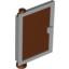 Shopdoor W/Glas Left Red