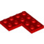 Corner Plate 2X4X4