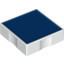 Plane Block Dec. Square Blue