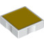 Plane Block Dec. Square Yellow
