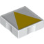 Plane Bl.Dec.Triangle Yellow