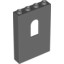 Wall 1X4X5 W/Bowed Slit