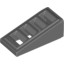 Roof Tile W. Lattice 1X2X2/3