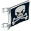 Flag With 2 Holders No 2""