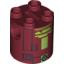 Round Brick 2X2X2 Darkred""