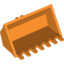 Shovel 4X6X2 1/3 Fric/Fork