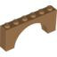 Brick W. Bow 1X6X2