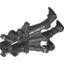 Shell With 3 Claws 5X8X2