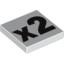 Flat Tile 2X2 No. 168