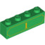 Brick 1X4 No. 3""