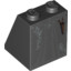 Roof Tile 2X2X2/65 Degno. 10""