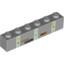 Brick 1X6 No.1""