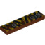 Flat Tile 1X4 No.36""