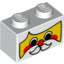 Brick 1X2 Santa Claus Face""