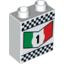 Brick 1X2X2, Dec. 1""