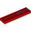 Flat Tile 1X4 No.42""