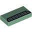 Flat Tile 1X2 No.121""