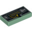 Flat Tile 1X2 No.122""