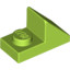 Roof Tile 1X2 45 W 1/3 Plate