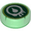 Flat Tile 1X1, Round No. 4""
