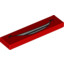 Flat Tile 1X4 No.54""