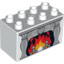 Brick 2X4X2, Fire Place