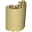 Wall Element, Round 3X6X6