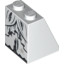 Roof Tile 2X2X2/65 Deg No. 34""