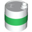 Barrel 2X2X2, Dec. Stripe