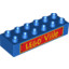 Brick 2X6 Dec. Legoville