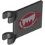 Flag With 2 Holders No.6""